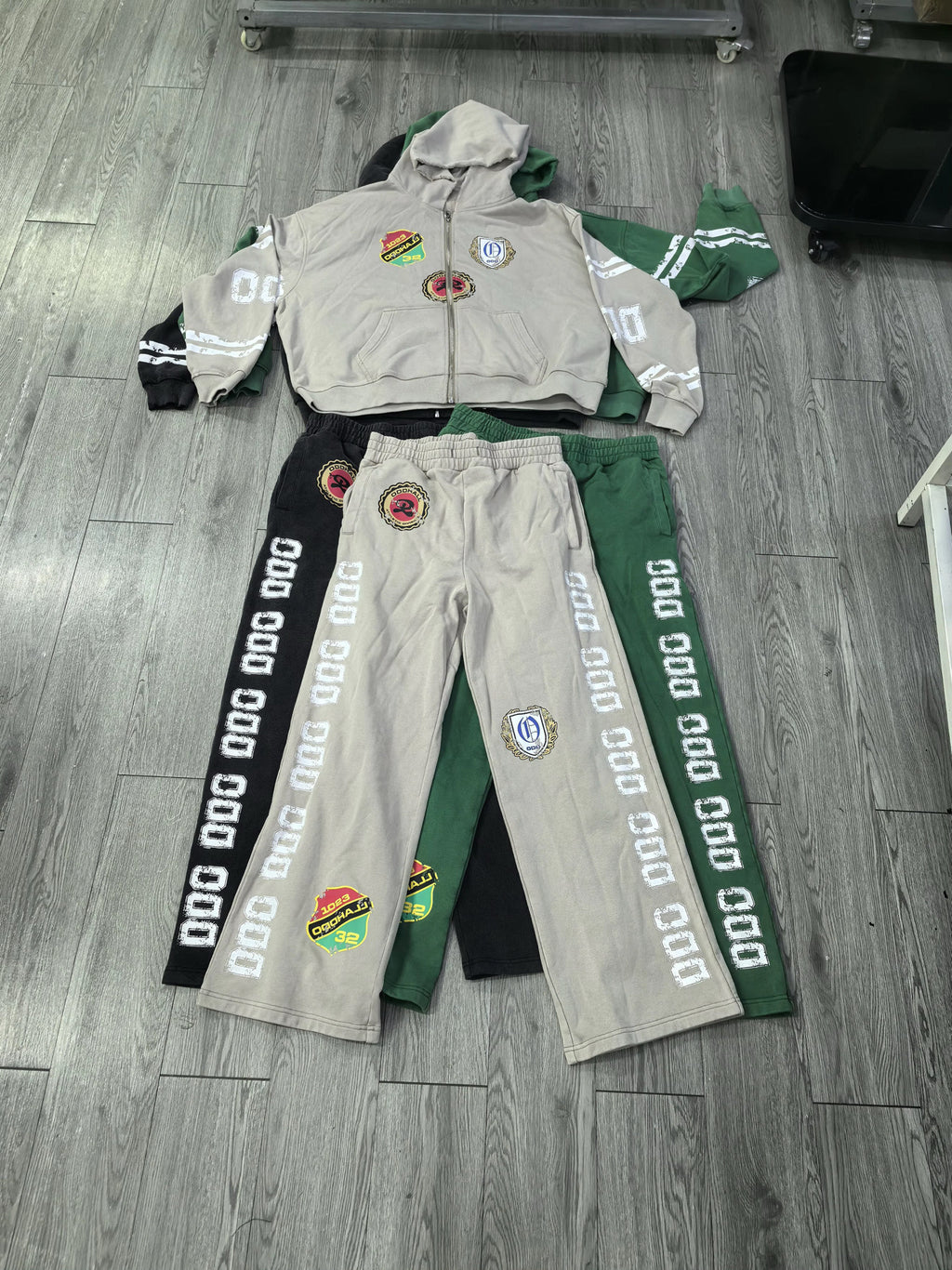 OddHall "Athletic Division" Army Hoodie