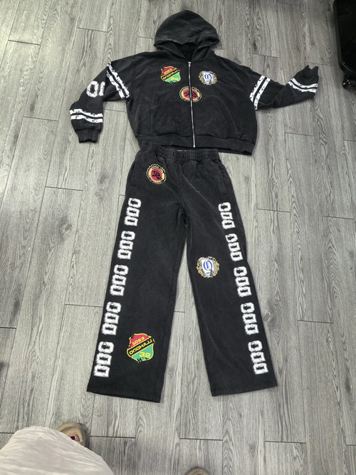 OddHall "Athletic Division" Army Hoodie